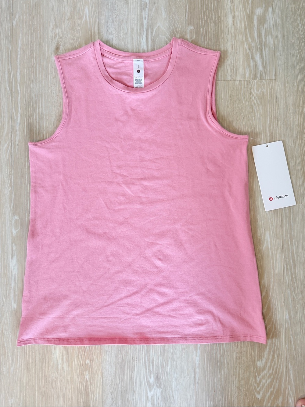 Lululemon organic cotton tank - Sz S - NWT